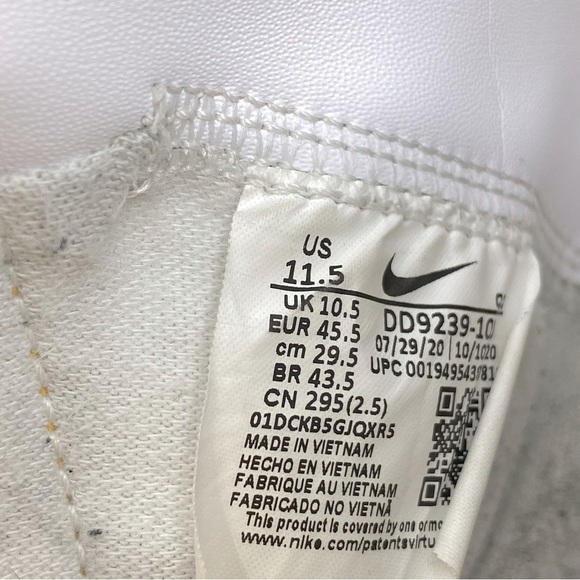 Nike Blazer Mid 77 Rayguns Color White/Green/Yellow SZ 11.5 Flip Flop Swoosh - Picture 12 of 12